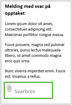 Bilde av maling med lenke til svarbrev